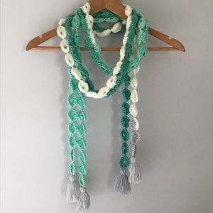 Crocheted Circles Scarf
